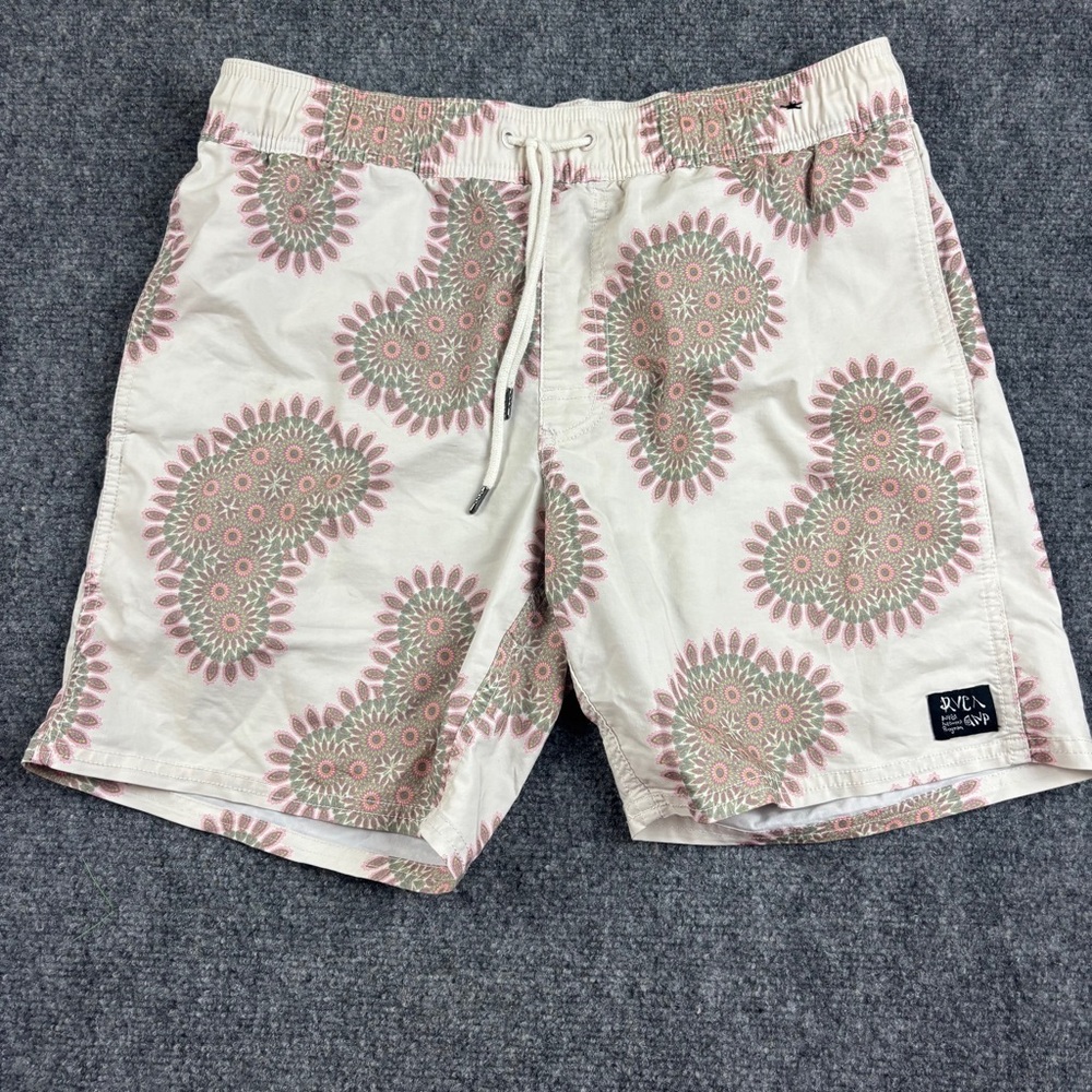 RVCA Men’s Kelsey Brookes Serotonin Elastic  17” Boardshorts Swim Size: Small
